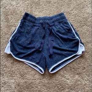 Navy blue comfy shorts